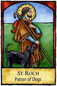 Patron Saints Wooden Ornaments