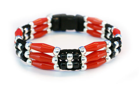 Zany Zak Russet Sky Beaded Collar