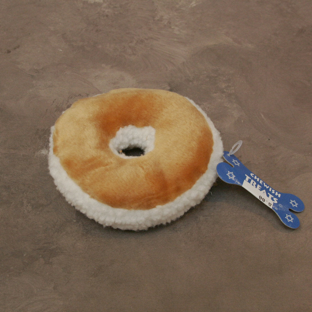 Plush Bagel Dog Toy