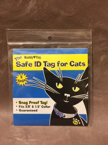 Buddy Cat Safe ID Tag